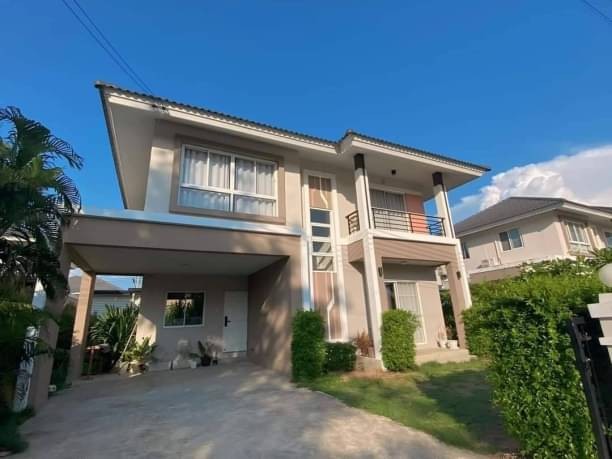 ให้เช่า 25,000 บาท/เดือน บ้านเดี่ยว 2 ชั้น กาญจน์กนกวิลล์ 16 หนองจ๊อม สันทราย เฟอร์นิเจอร์ครบ หิ้วกระเป๋าพร้อเข้าอยู่ได้เลย