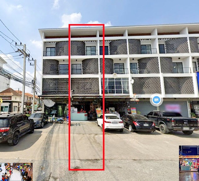 BTS คูคต 2กม. สไตล์คาเฟ่ 20ตรว. 235ตรม.ให้เช่าอาคารพาณิชย์ 4 ชั้น เปิดหน้าร้าน 3นอน 3น้ำ 3แอร์ จอดรถได้หลายคัน ติดถนนใหญ่ ตลาดสายสัมพันธ์