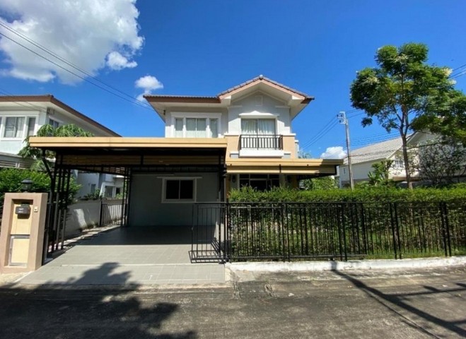  ให้เช่าบ้านเดี่ยว2ชั้น แปลงมุม  ธารารมณ์ เนเบอร์โฮม วัชรพล ซ.สุขาภิบาล5 สายไหม 