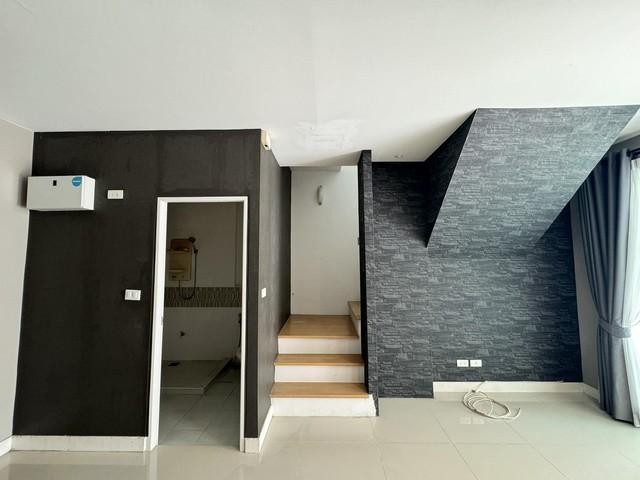 POR4255 ขายทาวน์โฮม Pleno พลีโน่ วงแหวน-รามอินทรา ติดถนนใหญ่ ใกล้ทางด่วน ติด สนง. เขตคลองสามวา ถนนเมน ติดสวน 2 ชั้นหลังมุม ถนนเลียบคลองสอง