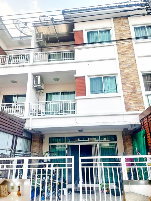  ขาย-เช่าทาวน์โฮม 3 ชั้น BTS เคหะฯ บางปู 2 กม. ถูกมาก 20ตรว. 140ตรม. ทำเลดี 4นอน 3น้ำ 1จอดรถ 6แอร์ เดินทางสะดวก เมืองโบราณ