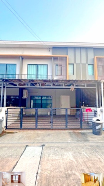 ให้เช่าทาวน์โฮม 2 ชั้น ถนนหน้ากว้าง 22ตรว. รถไฟตลาดใหม่ดอนเมือง 1 กม. 120ตรม. กว้างมาก 3นอน 2น้ำ 2จอดรถ 4แอร์ แฮปปี้ อเวนิว ดอนเมือง