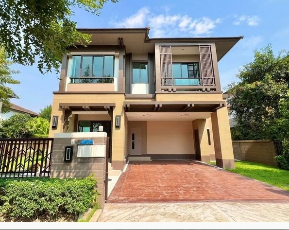  ขายบ้านเดี่ยว 2 ชั้น  เศรษฐสิริ วัชรพล สุขาภิบาล 5 เนื้อที่ 80.9 ตรว พร้อมอยู่