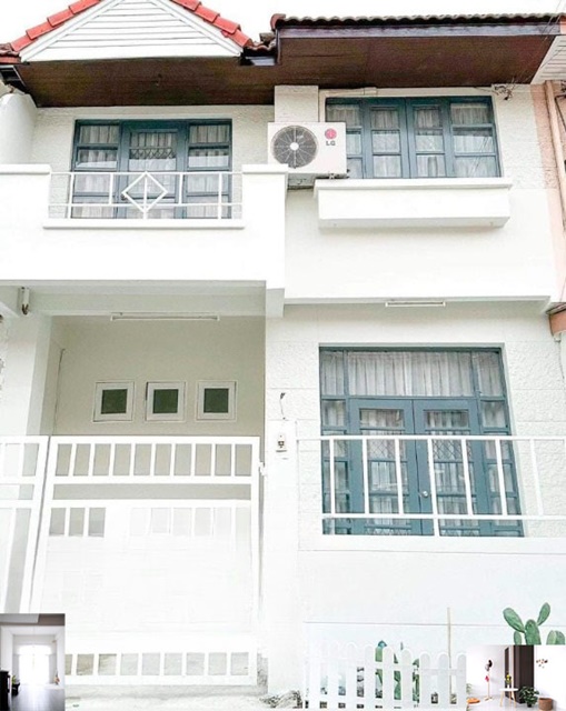 ย่านสายไหม ปล่อยเช่าทาวน์โฮม 2 ชั้น ตลาดเคหะออเงิน สไตล์มินิมอล เฟอร์พร้อมอยู่ 22ตรว. 125ตรม. หากินง่าย 3นอน 2น้ำ 2จอดรถ 1แอร์ BTS คูคต 