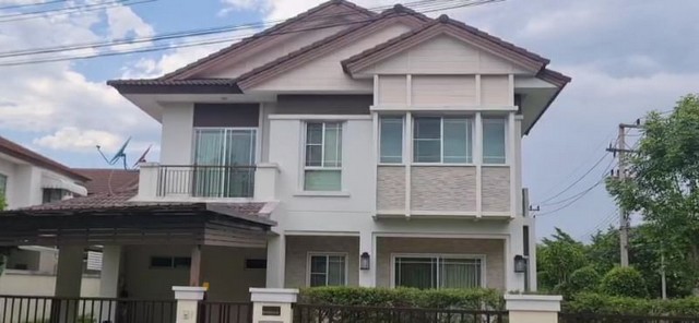 บ้านเดี่ยวโครงการคุณภาพ สีวลี ราชพฤกษ์ แม่เหียะ           