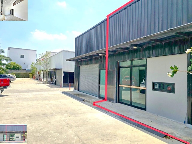 MRT กลันตัน 3.5 กม. อ่อนนุช37-41  ให้เช่า 2 ชั้น 2 โกดัง ออฟฟิศ พัฒนาการ38-44 100ตรว. 220ตรม. ทำเลดี 2ออฟฟิศ 2น้ำในตัว  2แอร์ ธัญญาพาร์ค 