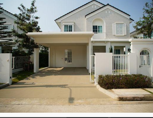  ให้เช่าบ้านเดี่ยว2ชั้น  หมู่บ้านชัยพฤกษ์ บางนา กม. 15 ตกแต่งสวยเฟอร์ครบ ใกล้สนามบินสุวรรณภูมิ