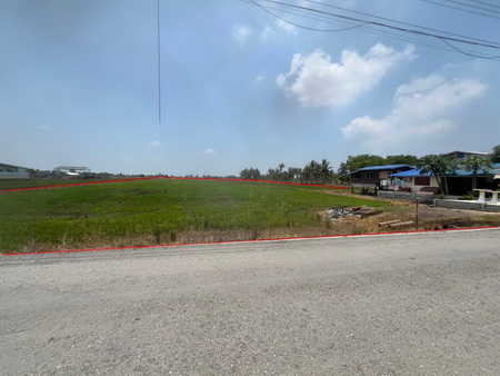 ขายที่ดินเปล่า เนื้อที่ 14-1-31 ไร่ ต.เทพมงคล  อ.บางซ้าย จ.พระนครศรีอยุธยา ทำเลดีมาก