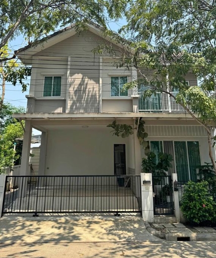 ขายบ้านเดี่ยว หมู่บ้าน อิคอนเนเจอร์ (ECONATURE) พระราม 2  บางขุนเทียน 19 เนื้อที่ 55.4 ตรว มี 3 นอน 3น้ำ