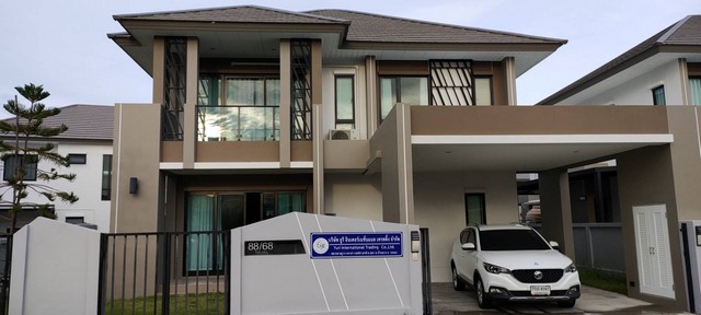 ขายด่วนบ้านพร้อมที่ดิน ให้เช่า บ้าน Velana Golf House Size L สนามกอล์ฟ Eastern Star บ้านฉาง