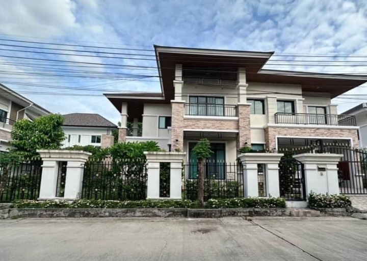 ขายบ้านเดี่ยว The Elegance เพชรเกษม81 บางบอน 5 เนื้อที่ 114 ตรว มี 4 นอน 5 น้ำ