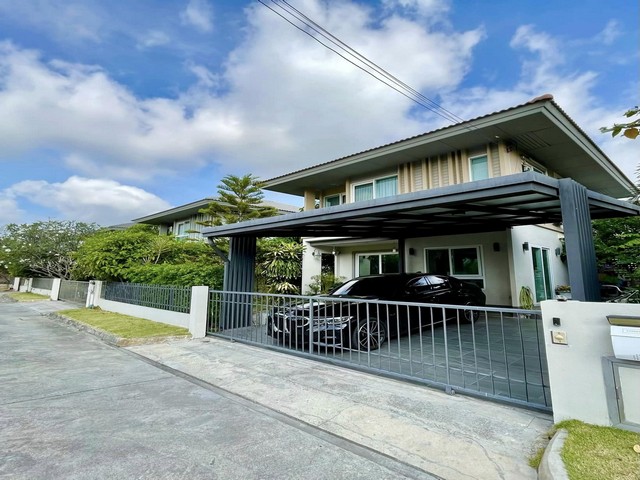 PO726 ขายบ้านเดี่ยว คณาสิริ บางนา ถนนบางนา-ตราด ซอยแอเบค บางนา ใกล้ทางด่วนและมอเตอร์เวย์ บ้านหันทิศใต้