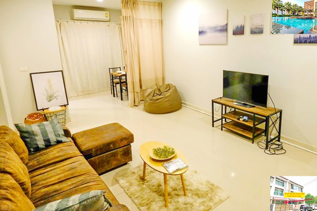 สาทร BTS วุฒากาศ ให้เช่าทาวน์โฮมหรู 3 ชั้น จัดเต็ม เฟอร์ครบ 20ตรว. 170ตรม. สะดวก 3นอน 2น้ำ 2จอดรถ 4แอร์ เดินทางสะดวก