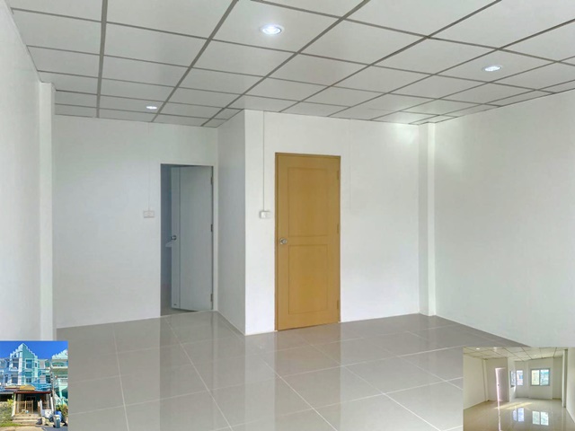 ให้เช่าทาวน์เฮ้าส์ 3 ชั้น MRT ศรีแบริ่ง 1.5 กม. ราคาไม่แพง 21ตรว. 138ตรม. บ้านเปล่า รีโนเวทใหม่ สงบ 4นอน 3น้ำ 1จอดรถ แม็คโคร ศรีนครินทร์ 