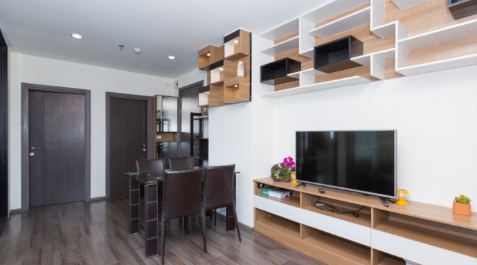  ให้เช่าคอนโด  เดอะ เบส พาคร์เวส์ ในโครงการ T 77 มี 2 ห้องนอน 1 ห้องน้ำ 49 ตรม. ใกล้BTS อ่อนนุช พระโขนง