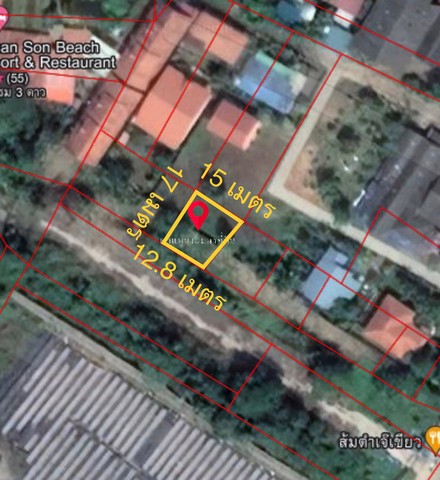 ขายที่ดิน เนื้อที่  56 ตารางวา ถนนวโนภาส ซอย8  ระยอง   ZJ096 