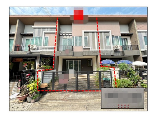 ขายทาวน์เฮ้าส์  โครงการคาซ่า ซิตี้ ราชพฤกษ์-พระราม 5 (ซอย 8) นนทบุรี (PG-NON630014)