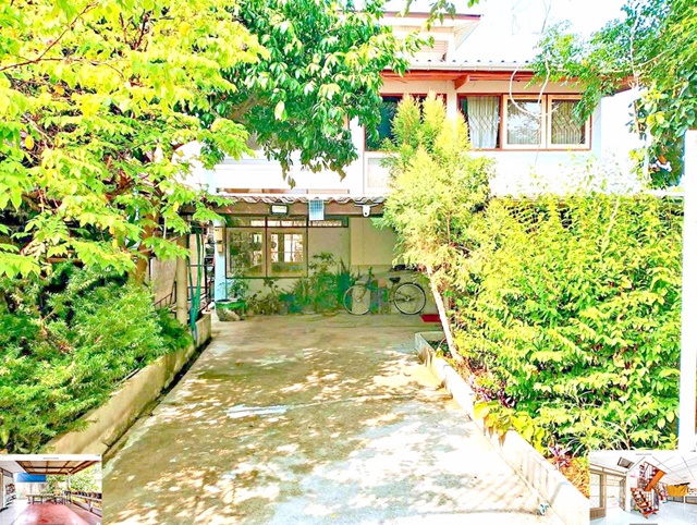 โฮมโปร กัลปพฤกษ์ ให้เช่าบ้านเดี่ยวใหญ่มาก 2 ชั้น สวนรอบบ้าน ทำเลดี 90ตรว. 245ตรม.  มีระเบียง รักสัตว์ 3นอน 1น้ำ 2จอดรถ 4แอร์ MRT บางแค 