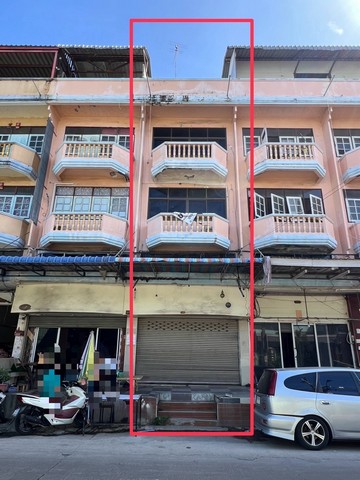 ขายด่วน 2.3 ล้านบาท อาคารพาณิชย์ 3ชั้นครึ่ง 27 ตรว. สุขสวัสดิ์ 76 ชังเรือง พระประแดง สมุทรปราการ