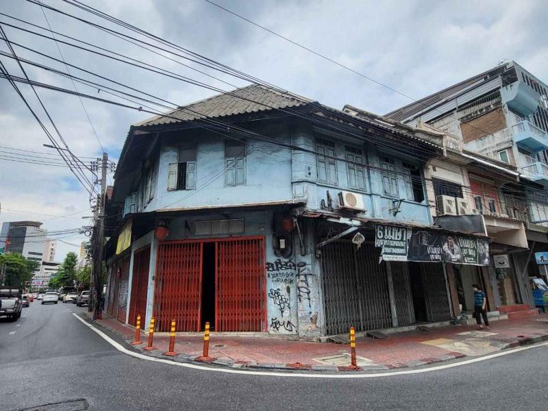 อาคารให้เช่า ทรงคลาสสิค 2 ชั้น หัวมุมถนน ติด cybertron ใกล้ถนนเยาวราช ถนนข้าวหลาม ใกล้วัดไตรมิตร ขนาด 360 ตรม. ค่าเช่า 195,000 บาท