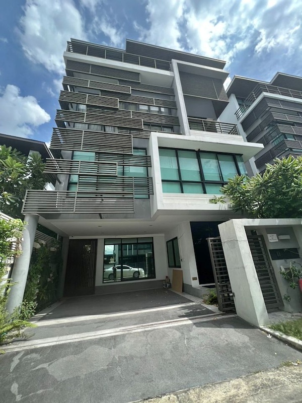 BH2919 ให้เช่า โฮมออฟฟิศเนอวาน่า 4 ชั้น แอท เวิร์ค พระราม9-รามคำแหง หน้ากว้าง 5.5 ม. ใกล้ทางด่วนพระราม 9 เดอะไนน์ มอเตอร์เวย์ แอร์พอร์ทลิงค์