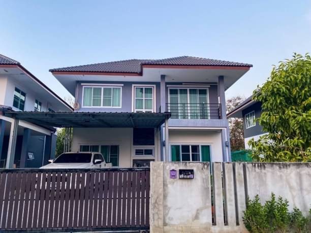 โซนสันทราย ขาย 3.95 ล้าน 66 ตรว. 4 นอน 3 น้ำ บ้านเดี่ยว 2 ชั้น แหล่งชุมชน เงียบสงบ แม่โจ้ #ฟอร์นิเจอร์ครบ พร้อมเข้าอยู่ได้เลย 