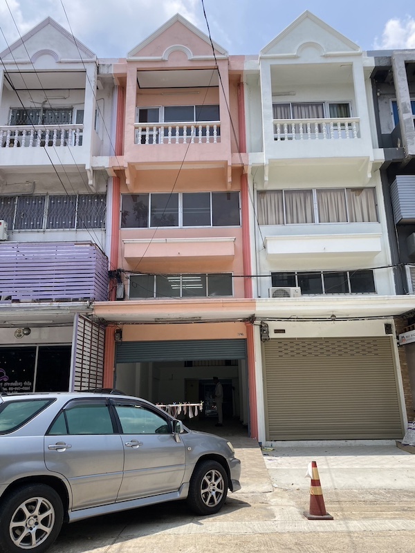 BH2854 ให้เช่าอาคารพาณิชย์ 4ชั้น หมู่บ้านดวงแก้ว 2ห้องนอน 2ห้องน้ำ ทำHome Office ได้ ปากเกร็ด – ติวานนท์ ทำใหม่พร้อมอยู่ 