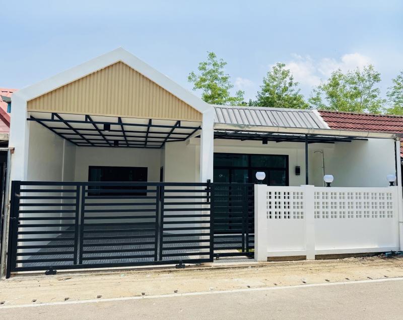 ขายบ้านทาวน์เฮาส์ 27ตรว. 2นอน1น้ำ 1.48ลบ. ฟรีโอน เฟอร์ครบ ตรงข้าม สภ.แม่โจ้  ต.หนองหาร อ.สันทราย เชียงใหม่