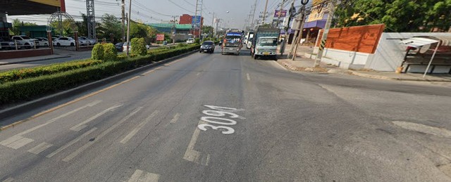 ขายที่ดินผังสีม่วง ติดถนน ติดคลอง อ.กระทุ่มแบน จ.สมุทรสาคร 4-2-6 ไร่, ราคา 18 ล้านบาท 