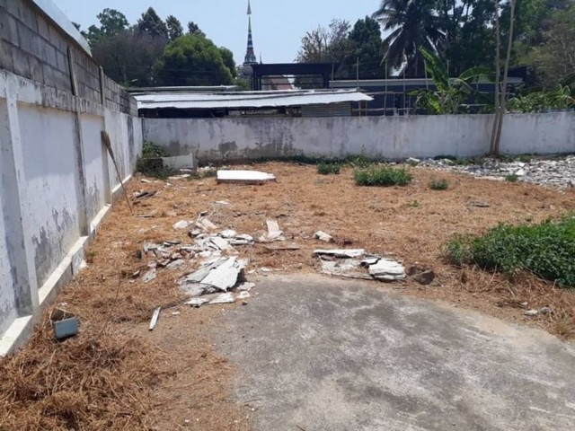 ที่ดินสวย ทำเลดี ถมเรียบร้อย มีรั้วรอบ ใกล้สนามบิน 