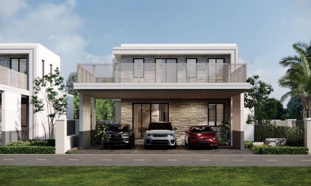 พูลวิลล่า ไม่ไกลเมือง บรรยายกาศดี ใกล้สนามบิน ป่าแดด