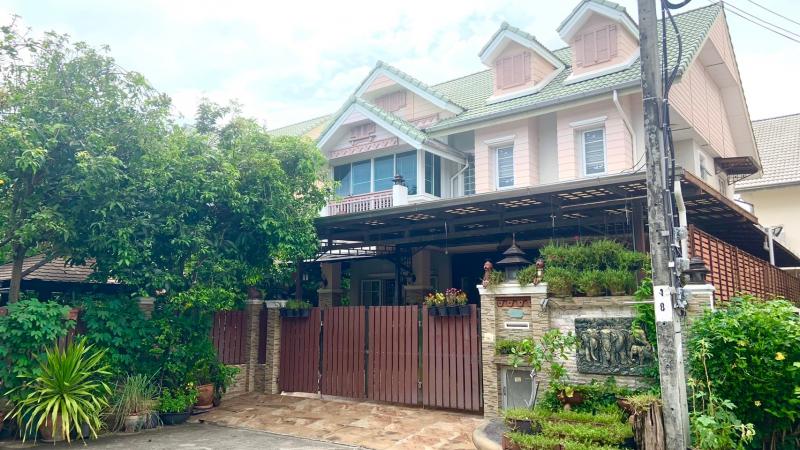 HS 1708 ขายบ้านเดี่ยว 2 ชั้น หมู่บ้านพาร์คเวย์ ชาเล่ต์ ถนนรามคำแหง 190/1 ใกล้บิ๊กซี สุขาภิบาล 3