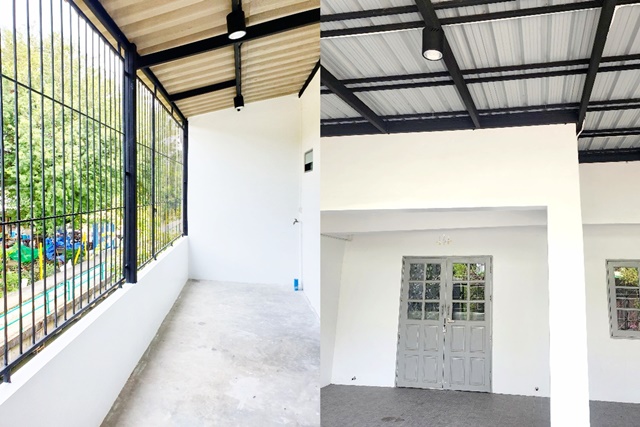  กรุงเทพนนท์ 44-56 MRT วงศ์สว่าง 1 กม.รัชดา วงศสว่าง ให้เช่าทาวน์เฮ้าส์ 2 ชั้น 22ตรว. 132ตรม. รีโนเวทใหม่ รักสัตว์ 3นอน 2น้ำ 2จอดรภ 1แอร์  