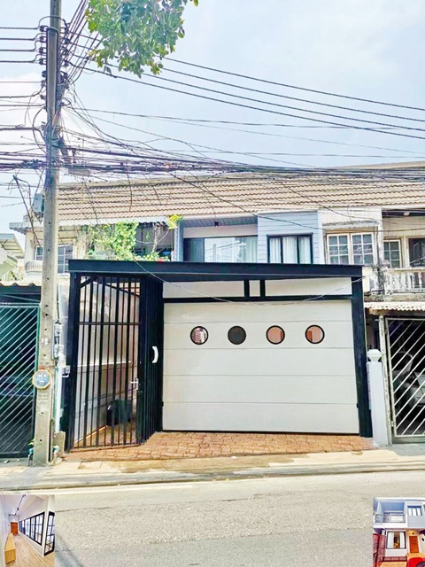 ประชาราษร์บำเพ็ญ 16-26 MRT สุทธิสาร ให้เช่าทาวน์โฮม 2 ชั้น รัชดา สุทธิสาร รีโนเวทใหม่ 28ตรว. 158ตรม. 2นอน 2น้ำ 2จอดรถ 3แอร์ สวยทุกมุม