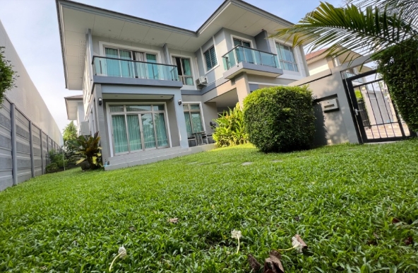 ให้เช่าและชายบ้านเดี่ยว เดอะปาล์ม กรุงเทพกรีฑา วงแหวน มี 4นอน 4 น้ำ