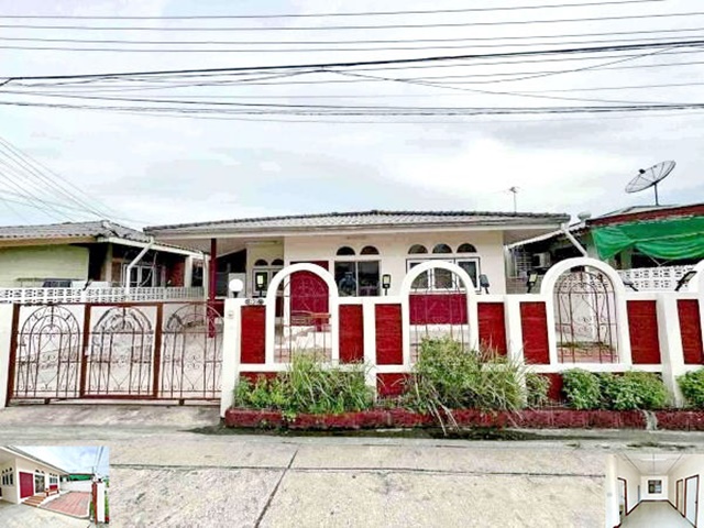 สุทธิสาร รัชดา บ้านเปล่า 50ตรว. MRT โชคชัย 4 850 ม. ให้เช่าบ้านเดี่ยว 1 ชั้น 130ตรม.กว้างมาก ทำเลดี 2นอน 3น้ำ 2จอดรถ เซ็นทรัล อีสต์วิลล์ 