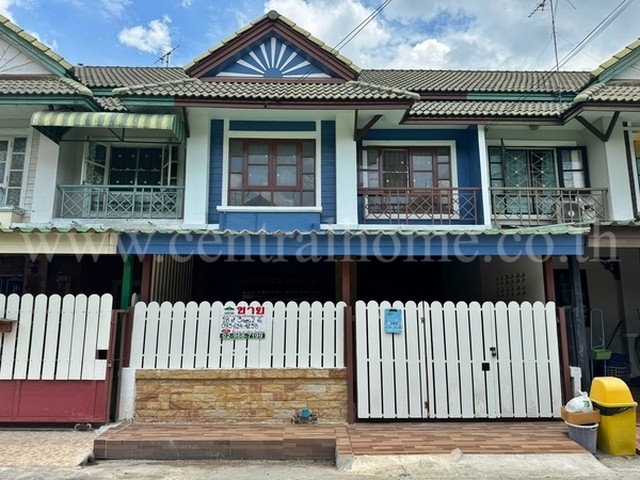 ทาวน์โฮม บ้านพฤกษา 14 บี บางบัวทอง  ใกล้สถานีรถไฟฟ้าบางใหญ่