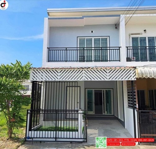 ทาวน์เฮ้าส์ 2 ชั้น หลังมุม หมู่บ้าน จอยโฮม วัดเทียนดัด ปาร์ตี้ หมูทะ ชิลล์ๆ ฺBB