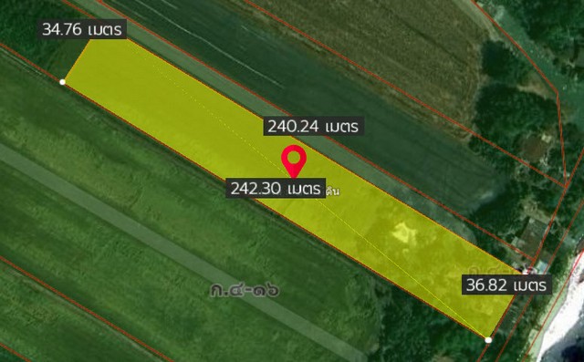 ขายที่ดิน พร้อมสิ่งปลูกสร้างติดคลองหลวงแพ่ง (ลำต้อยติ่ง, หนองจอก) 5-1-62 ไร่, ราคา 10 ล้านบาท 