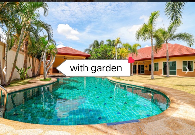 รร.นานาชาติรีเจ้นท์ พัทยา ให้เช่าพูลวิลล่า 5นอน สระว่ายน้ำ 205ตรว. 355ตรม. ใหญ่กว้างมาก 6น้ำ 6แอร์ จอดรถได้หลายคัน หาดกระทิงลาย