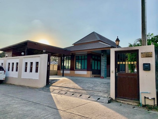 บ้านสวยชั้นเดียว เนื้อที่กว้าง ใกล้89พล่าซ่า หนองหอย