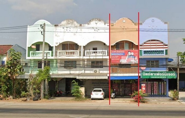 ขายอาคารพาณิชย์ 3 ชั้น 23 ตร.ว.  ใกล้ถนนซุปเปอร์ไฮเวย์สายลำปาง-เชียงใหม่  ห้างฉัตร  ลำปาง  ZN617