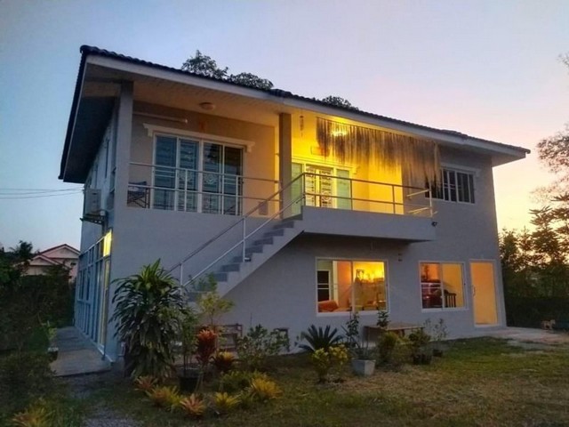 บ้านเดี่ยวสุดคุ้ม บรรยายกาศดี เงียบสงบ หางดง       