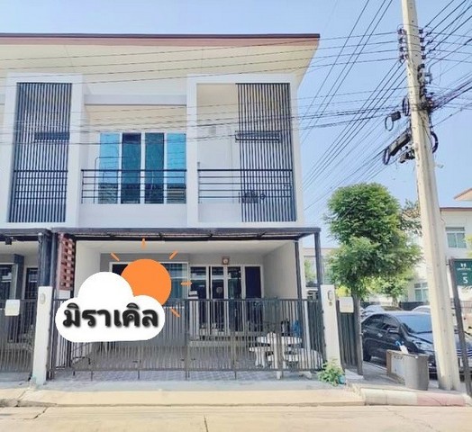 The Miracle เพชรเกษม 63 โครงการ 2 บ้านหลังริม ขนาด 22.7 ตร.ว. 