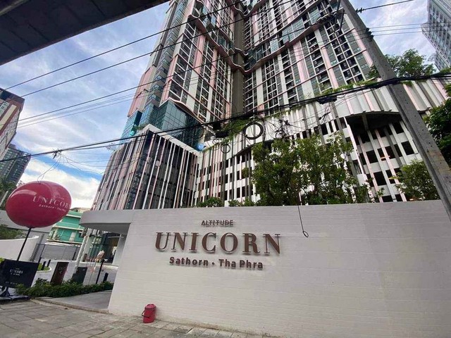 ให้เช่า (For Rent) คอนโด  Altitude Unicorn Sathorn - Tha Phra 