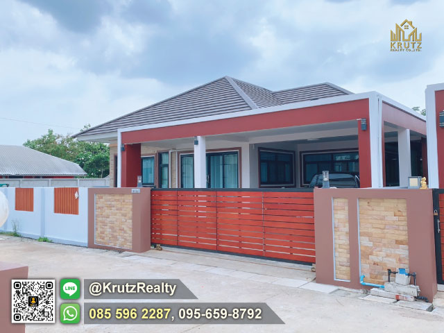 ขายด่วนบ้านเดี่ยว หมู่บ้านไอราวิลล์ 72 ตรว 3 ห้องนอน 2 ห้องน้ำ 1 ห้องครัว ต.หนองกี่ อ.หนองกี่ จ.บุรีรัมย์  ติดสวนสุขภาพขุนศรี