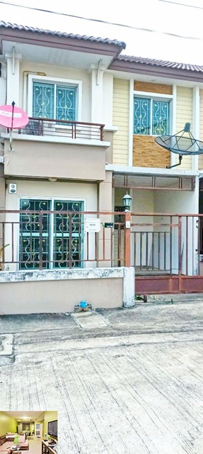 เตรียมอุดม นนทบุรี 1กม. ถนน ราชพฤกษ์ ให้เช่าทาว์นเฮ้าส์  2 ชั้น ถูก 18ตรว. รถไฟฟ้า บางรักใหญ่  2กม.100ตรม. เฟอร์พร้อมอยู่ 2นอน 2น้ำ 3แอร์ 