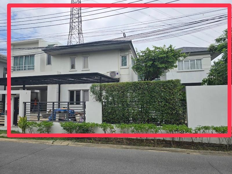 ให้เช่าบ้านเดี่ยว 2 ชั้น หมู่บ้าน NOBLE TARA พัฒนาการ มีสระว่ายน้ำ