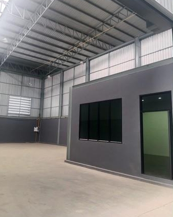 ให้เช่า โกดัง 450 ตารางเมตร ย่าน บางพลี ตำหรุ สมุทรปราการ คอนเทรนเนอร์เข้าได้