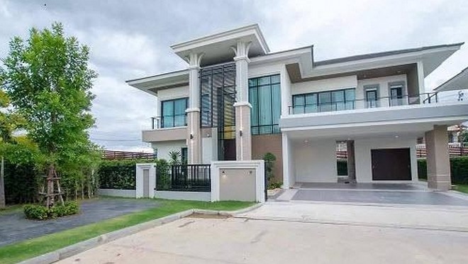  ให้เช่าบ้านเดี่ยว2 ชั้น The Pavilla Residences บางบอน 3 เอกชัย-กาญจนาภิเษก เนื้อที่ 126 ตร.ว